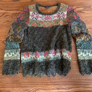 Peruvian connection alpacha SM/Med sweater